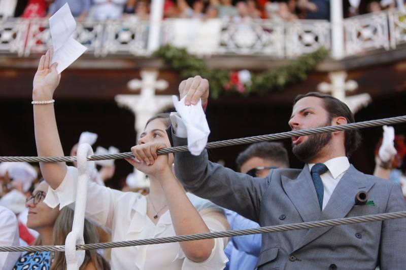 Juan José Padilla, Morante de la Puebla y Roca Rey torean en el Bibio.