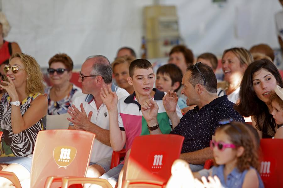 La gastronomía y los juegos tradicionales protagonizaron la celebración de las fiestas patronales.