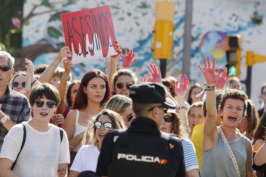 En la protesta estuvieron presentes una veintena de asociaciones y partidos políticos. 