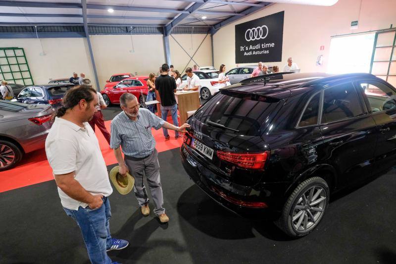 El catálogo de vehículos a la venta de la Feria de Muestras de Asturias aúna siluetas históricas del motor