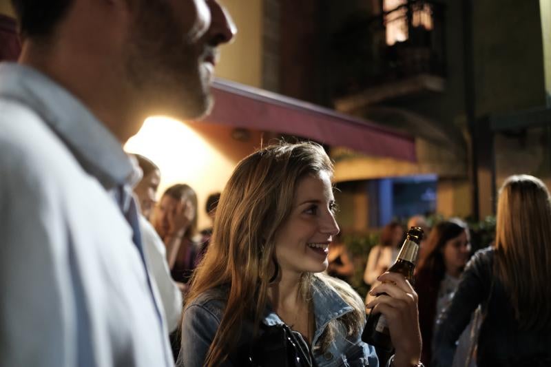 Miles de gijoneses y visitantes disfrutaron de una noche de fiesta con el gran espectáculo de los Fuegos como protagonista