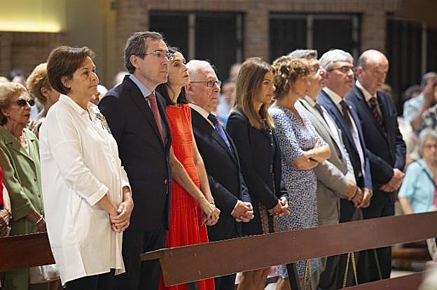 Carmen Moriyón, Fernando Couto, Ana Braña, Manuel Arrieta, Eva Illán, Montserrat López, Esteban Aparicio, Mariano Marín y Manuel del Castillo. 
