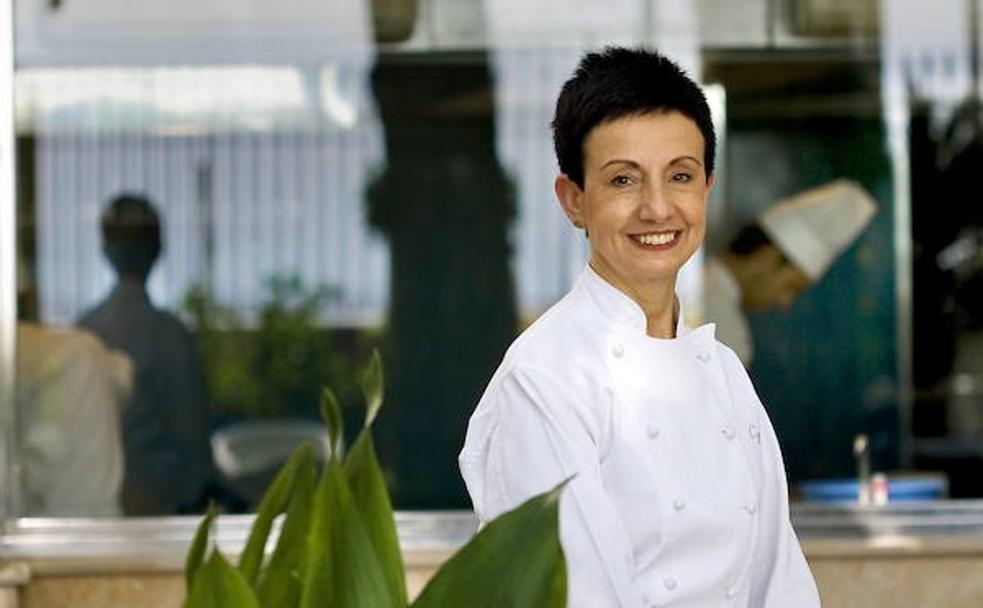 Carme Ruscalleda, cocinera tres estrellas Michelin.