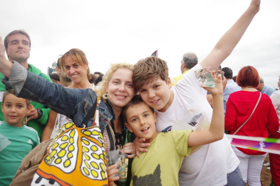 9.580 escanciadores consiguieron que la ciudad supere la marca del año pasado en la tradicional cita en Poniente