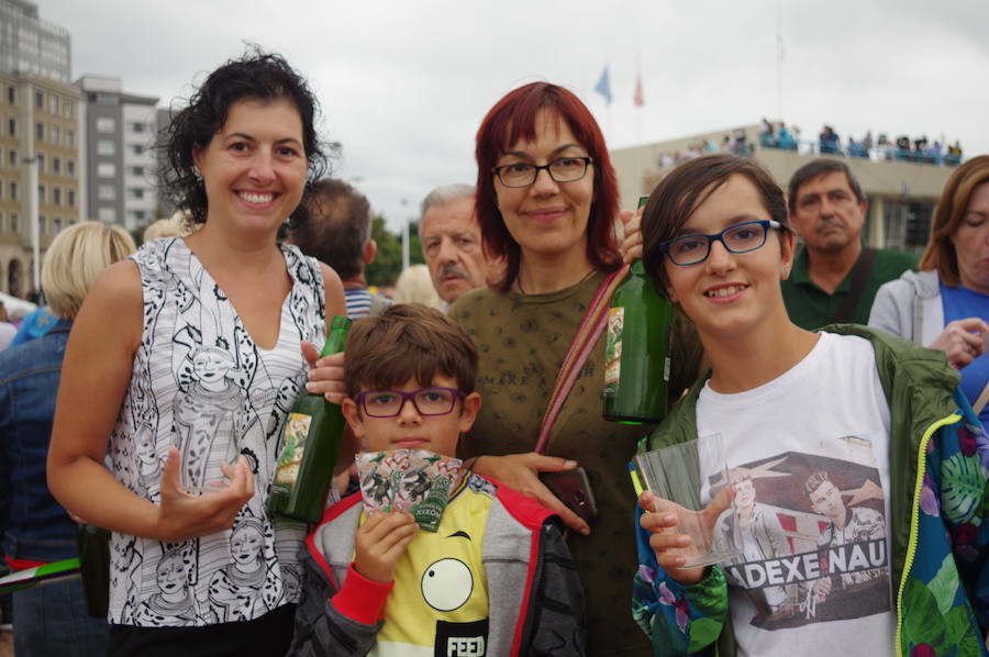 9.580 escanciadores consiguieron que la ciudad supere la marca del año pasado en la tradicional cita en Poniente