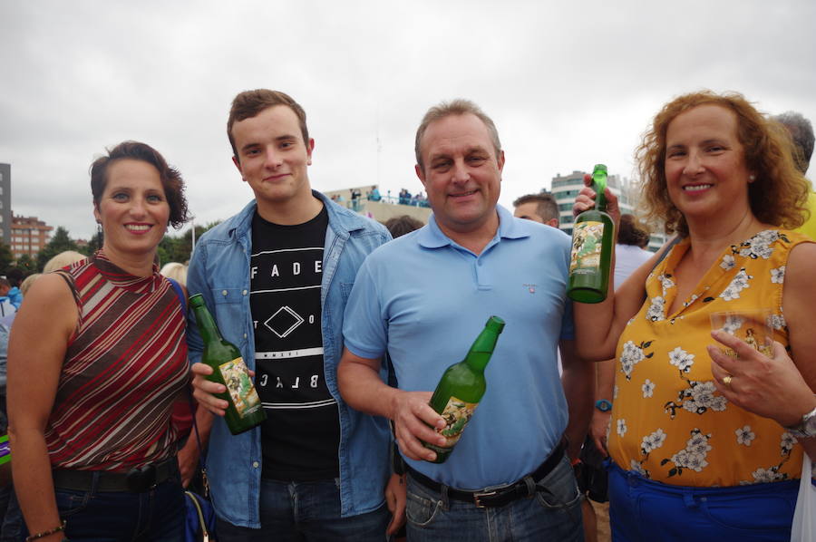 9.580 escanciadores consiguieron que la ciudad supere la marca del año pasado en la tradicional cita en Poniente