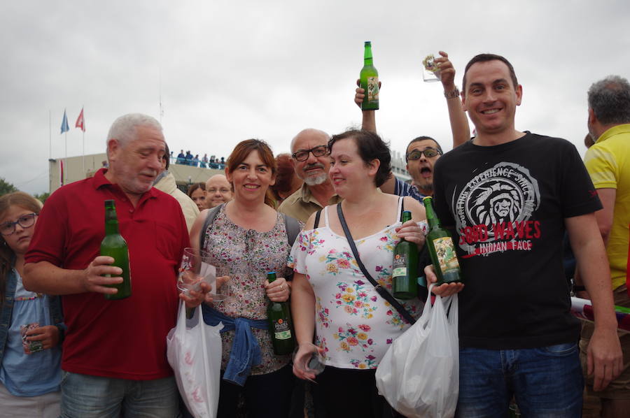 9.580 escanciadores consiguieron que la ciudad supere la marca del año pasado en la tradicional cita en Poniente