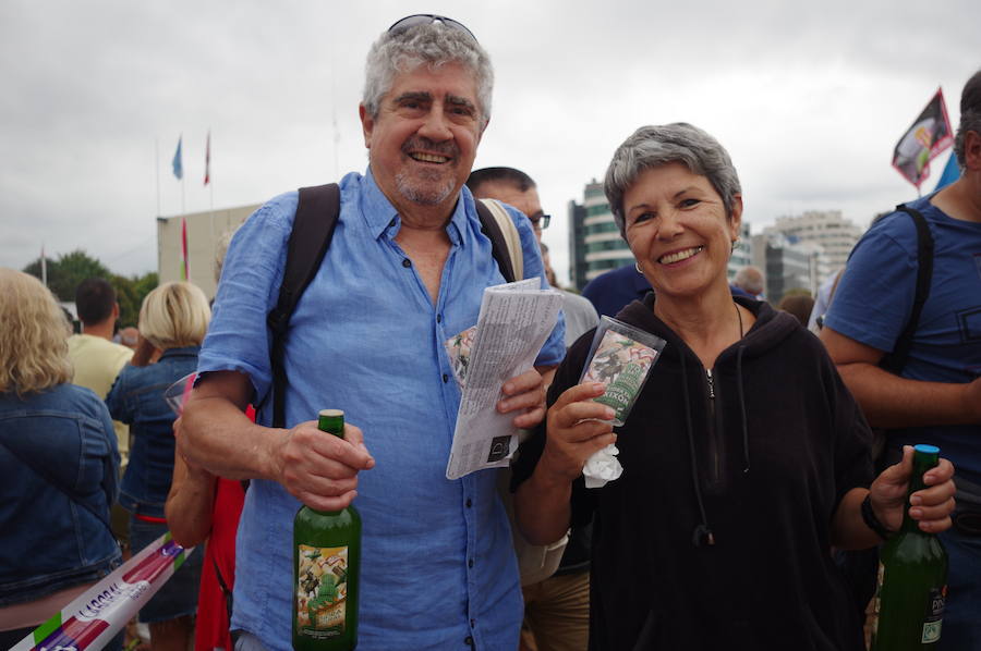 9.580 escanciadores consiguieron que la ciudad supere la marca del año pasado en la tradicional cita en Poniente