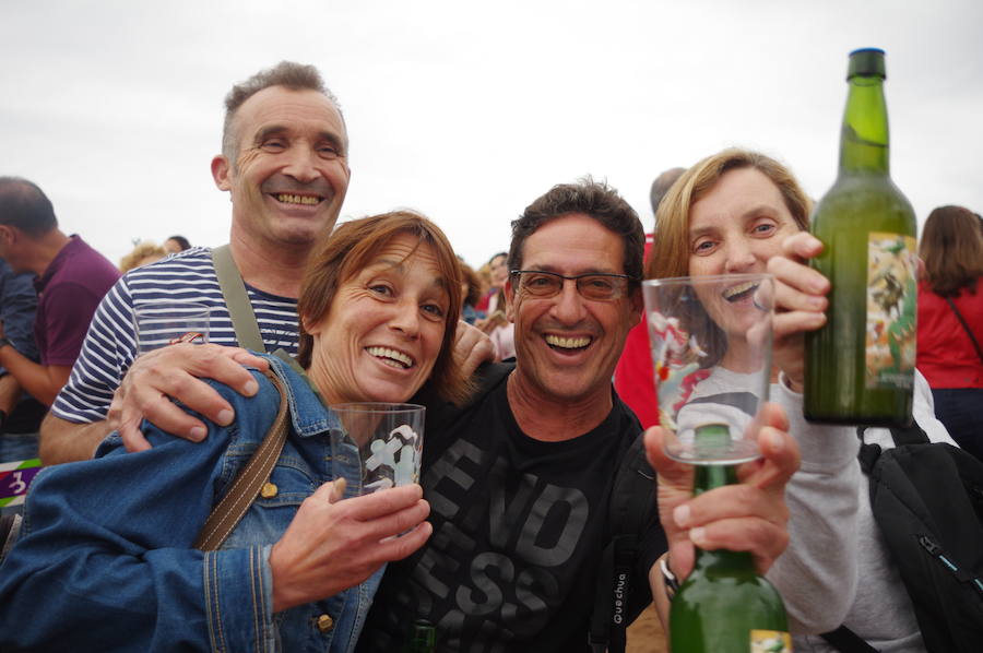 9.580 escanciadores consiguieron que la ciudad supere la marca del año pasado en la tradicional cita en Poniente