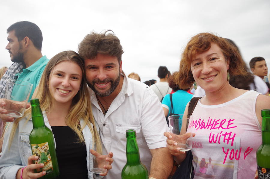 9.580 escanciadores consiguieron que la ciudad supere la marca del año pasado en la tradicional cita en Poniente