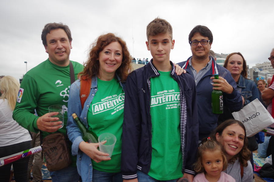 9.580 escanciadores consiguieron que la ciudad supere la marca del año pasado en la tradicional cita en Poniente