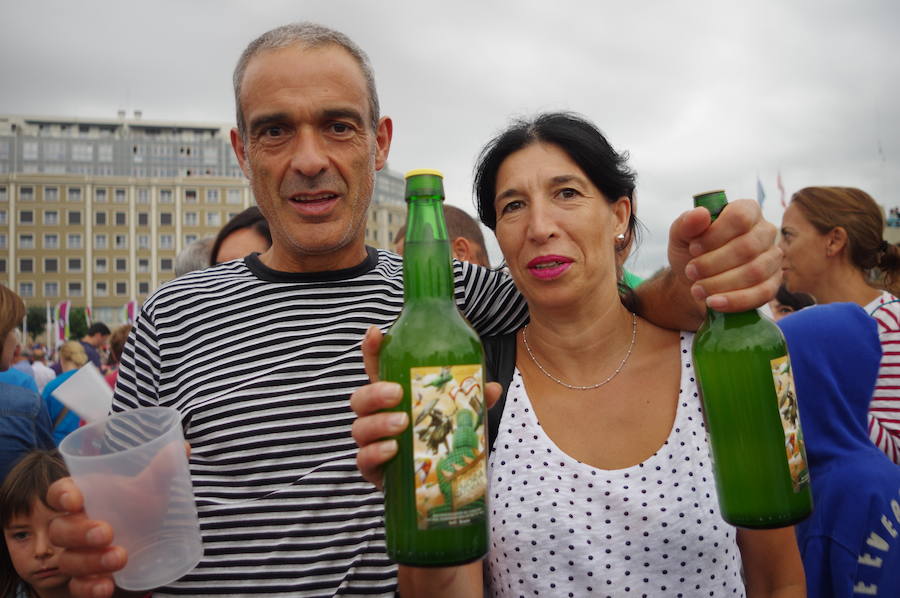 9.580 escanciadores consiguieron que la ciudad supere la marca del año pasado en la tradicional cita en Poniente