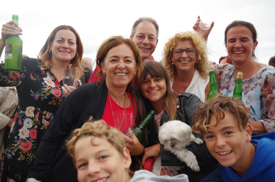 9.580 escanciadores consiguieron que la ciudad supere la marca del año pasado en la tradicional cita en Poniente