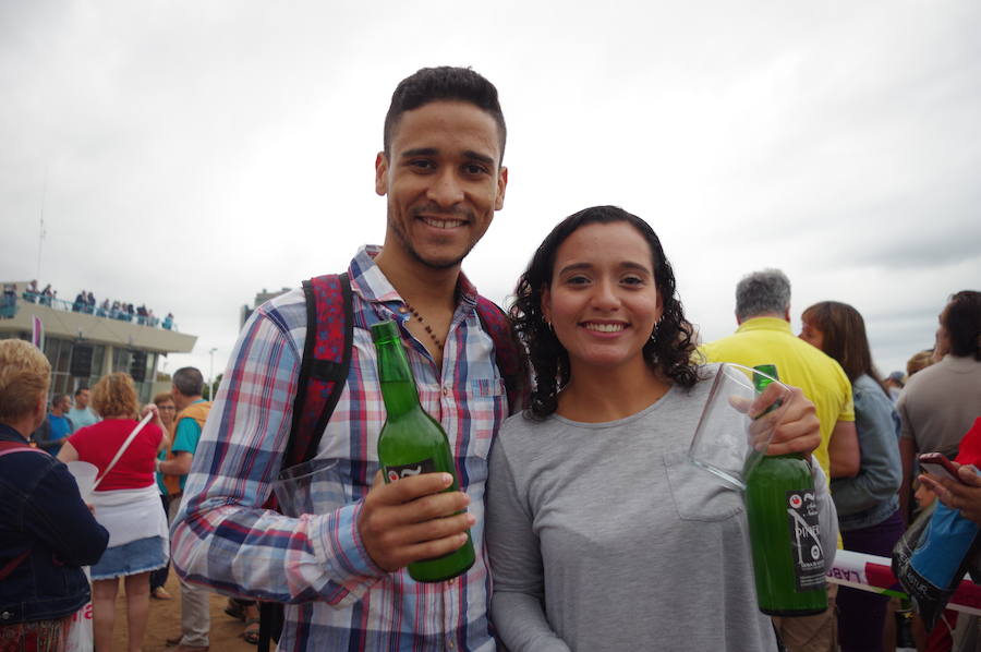 9.580 escanciadores consiguieron que la ciudad supere la marca del año pasado en la tradicional cita en Poniente