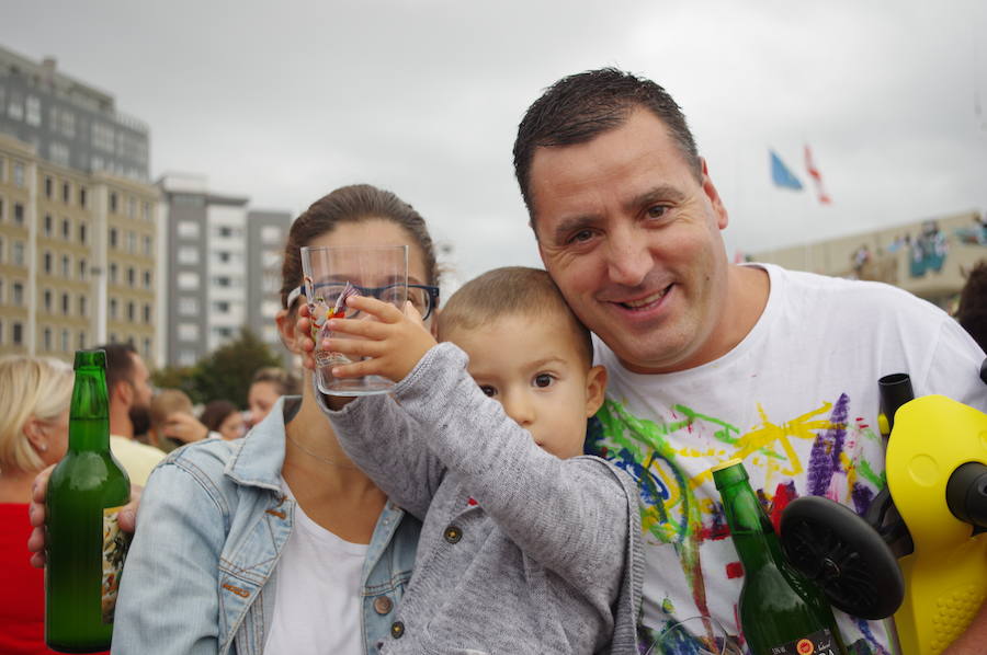 9.580 escanciadores consiguieron que la ciudad supere la marca del año pasado en la tradicional cita en Poniente