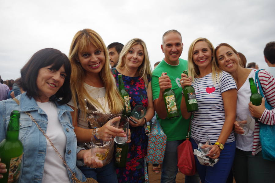 9.580 escanciadores consiguieron que la ciudad supere la marca del año pasado en la tradicional cita en Poniente