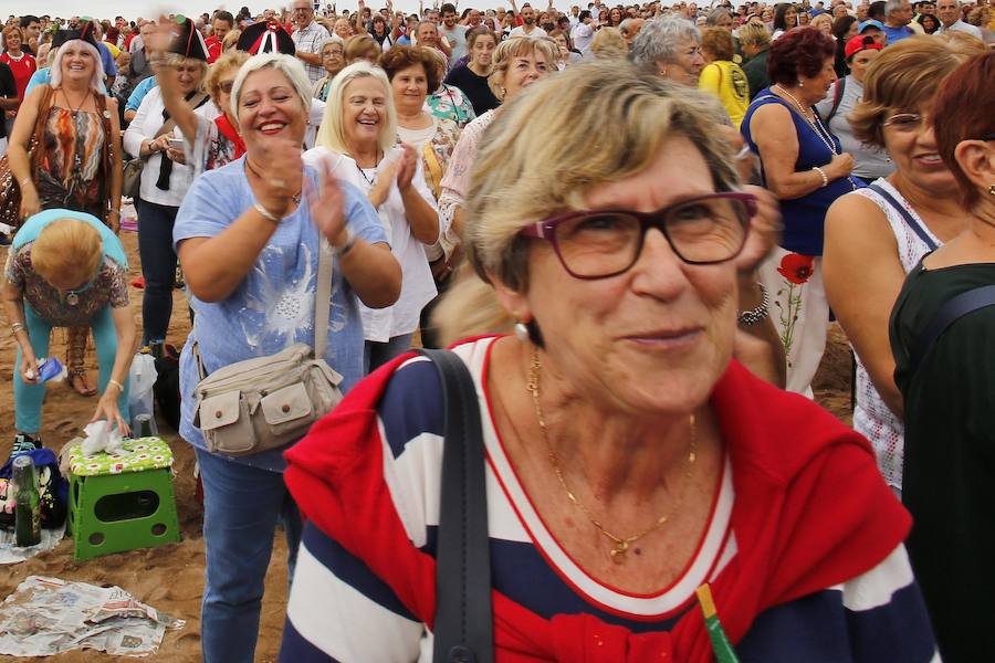 9.580 escanciadores consiguieron que la ciudad supere la marca del año pasado en la tradicional cita en Poniente