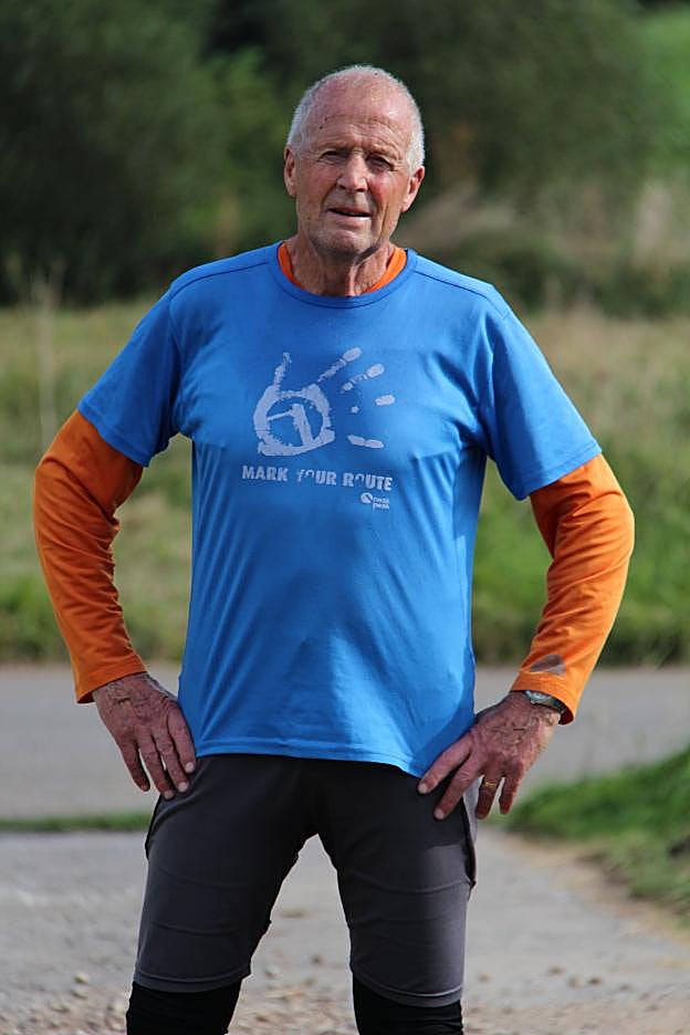Carlos Prendes, ayer tras una habitual sesión de entrenamiento. 