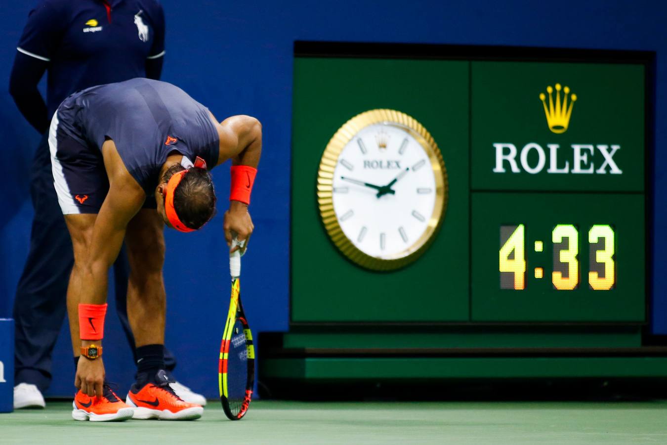 Las mejores imágenes del partido de cuartos de final del Abierto de Estados Unidos entre Rafa Nadal y Dominic Thiem. 