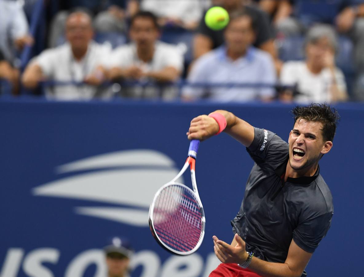 Las mejores imágenes del partido de cuartos de final del Abierto de Estados Unidos entre Rafa Nadal y Dominic Thiem. 