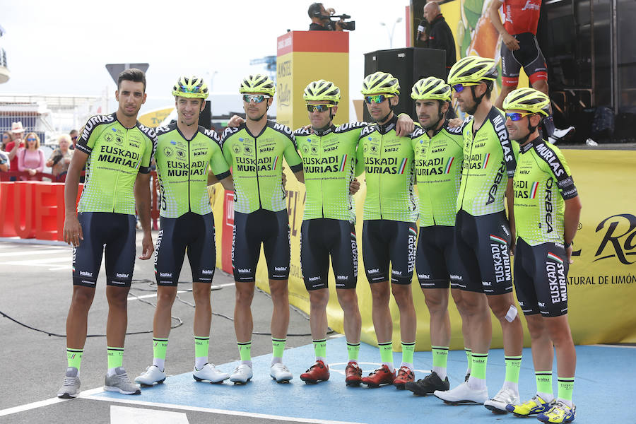 La Vuelta entra en Asturias en su XIII etapa La prueba ha transcurrido desde Candás hasta La Camperona
