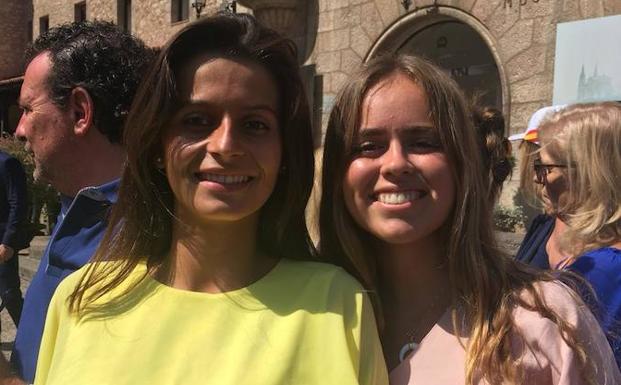 Cristina y María suelen ir todos los años a la visitida de los Reyes a Oviedo con motivo de la entrega de los Premios Princesa y en esta ocasión también quisieron asistir al acto de Covadonga. 