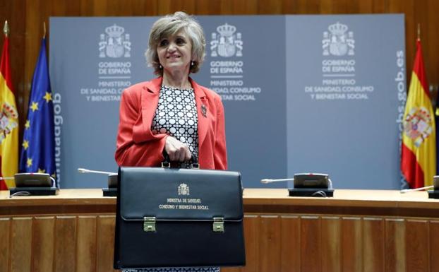 María Luisa Carcedo, ministra de Sanidad