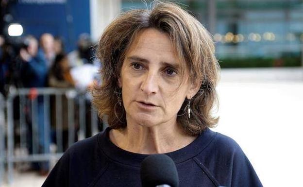 La ministra Teresa Ribera rechaza la incineración de residuos en La Pereda