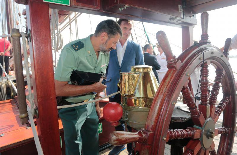 Los tres buques participan en el Festival Marítimo y se podrán visitar de 10 a 20 horas.