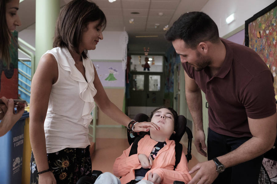 El piragüista y medallista olímpico dio fuerza a los pequeños en una mañana de lo más divertida, que sirvió además para dar visibilidad a los usuarios de ASPACE, afectados en su mayoría por parálisis cerebral