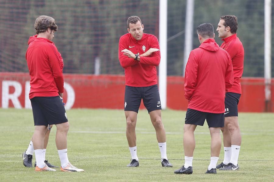 Fotos: Entrenamiento del Sporting (23/09/2018)