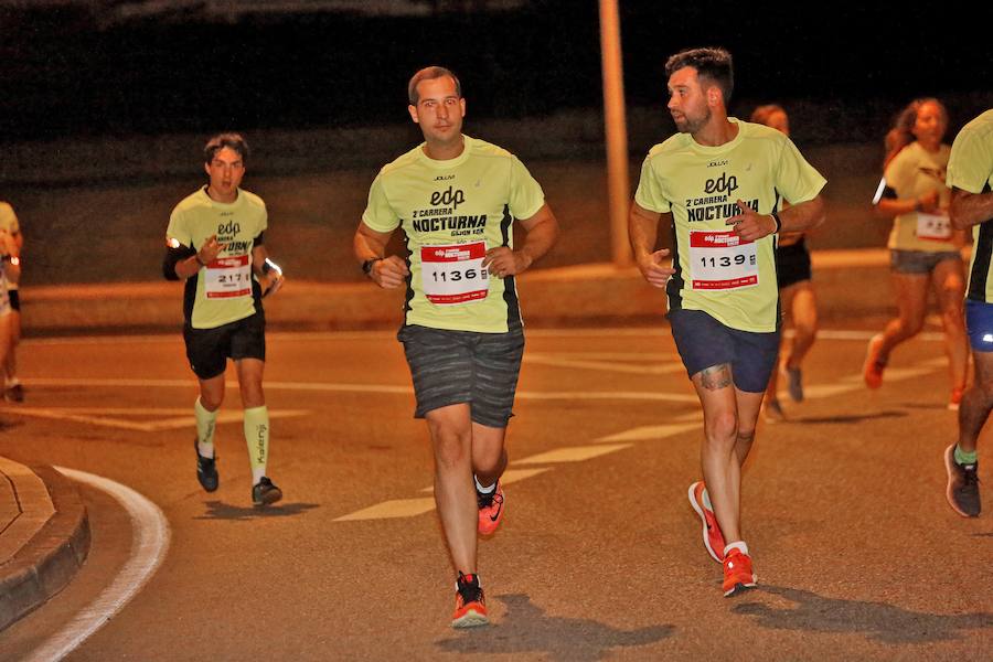  Carrera Nocturna Gijón 10K  Moha Bakkali y Esther Álvarez se impusieron en la prueba. 