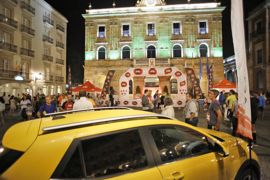  Carrera Nocturna Gijón 10K  Moha Bakkali y Esther Álvarez se impusieron en la prueba. 