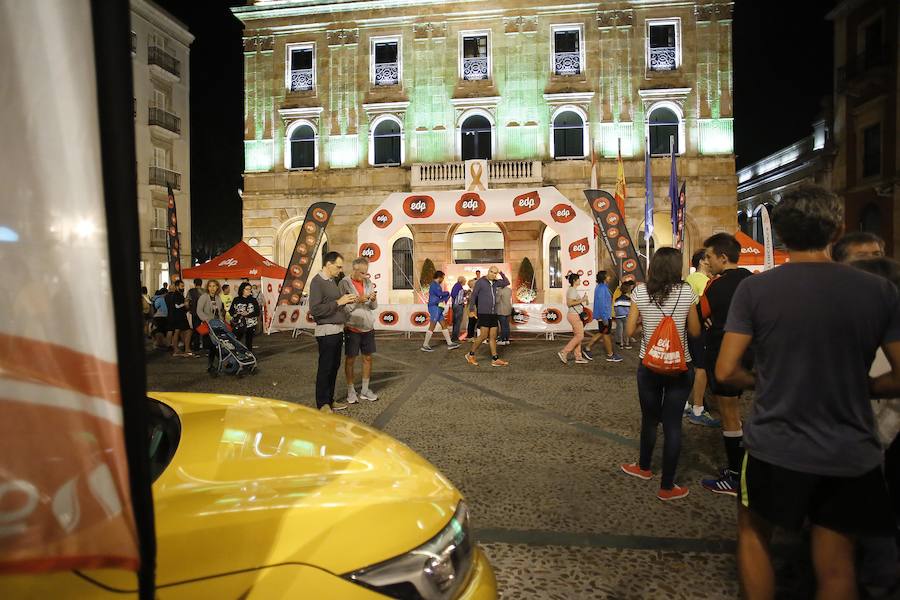  Carrera Nocturna Gijón 10K  Moha Bakkali y Esther Álvarez se impusieron en la prueba. 