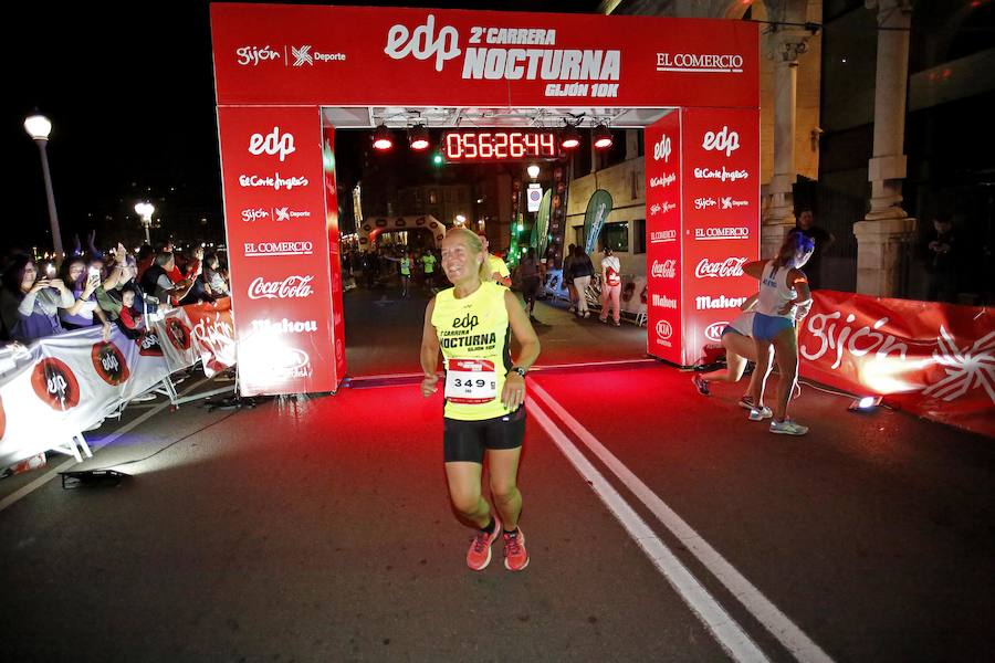  Carrera Nocturna Gijón 10K  Moha Bakkali y Esther Álvarez se impusieron en la prueba. 
