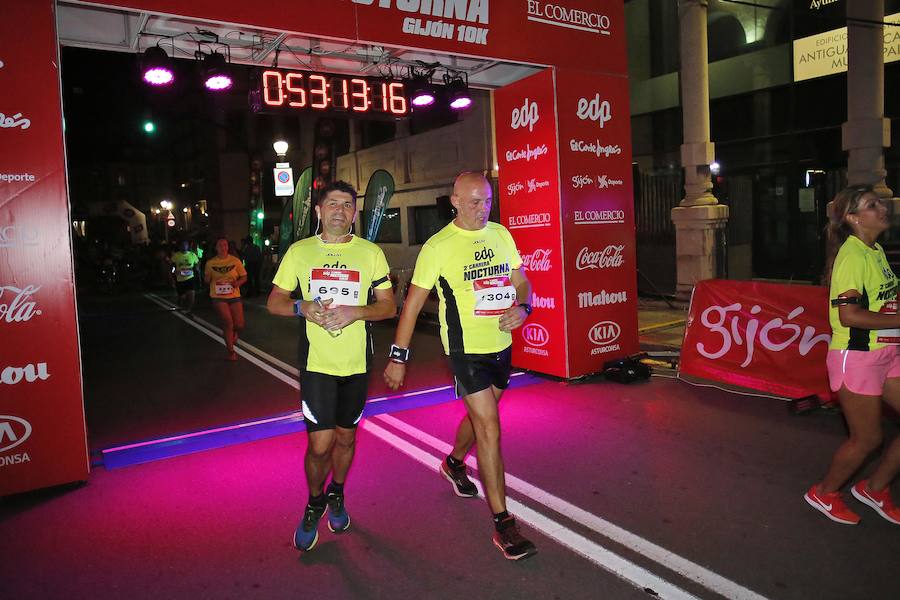  Carrera Nocturna Gijón 10K  Moha Bakkali y Esther Álvarez se impusieron en la prueba. 