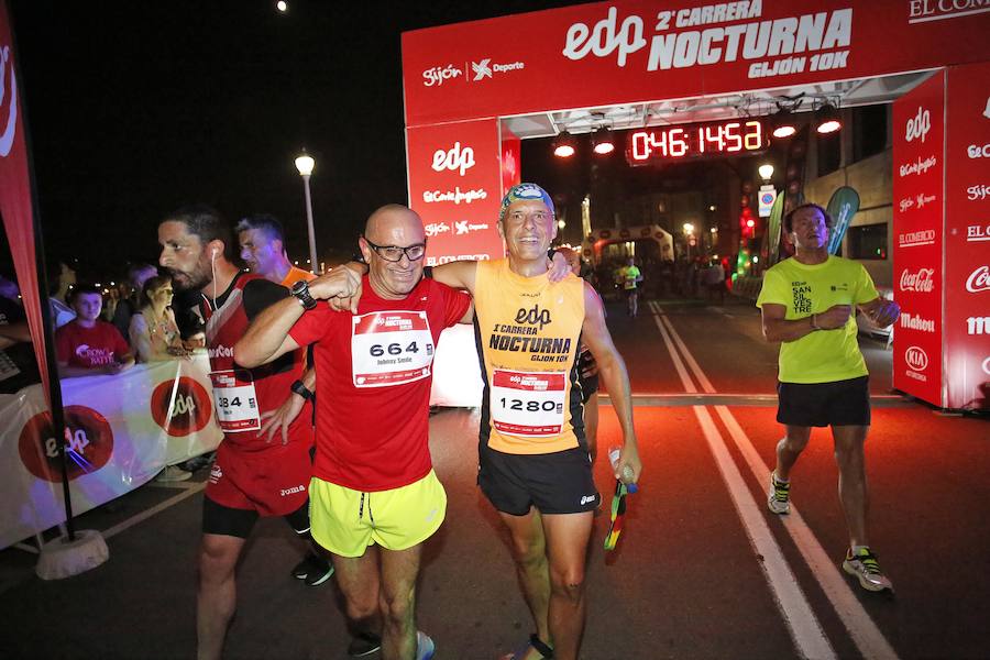  Carrera Nocturna Gijón 10K  Moha Bakkali y Esther Álvarez se impusieron en la prueba. 
