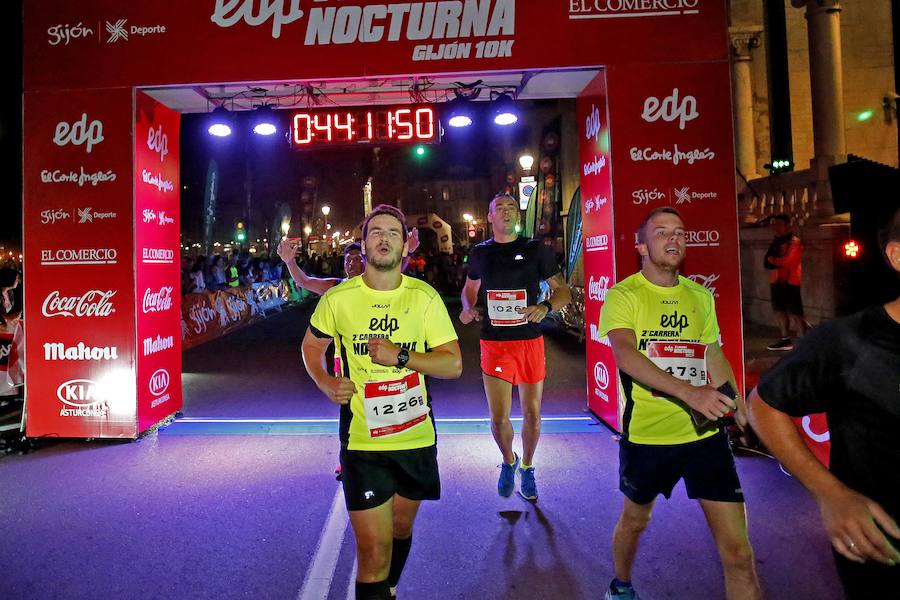  Carrera Nocturna Gijón 10K  Moha Bakkali y Esther Álvarez se impusieron en la prueba. 