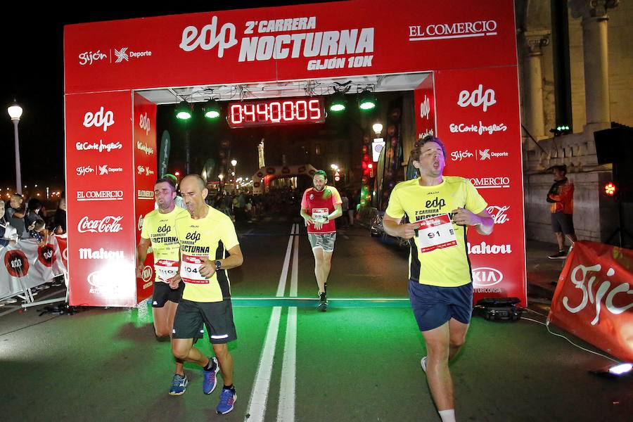  Carrera Nocturna Gijón 10K  Moha Bakkali y Esther Álvarez se impusieron en la prueba. 