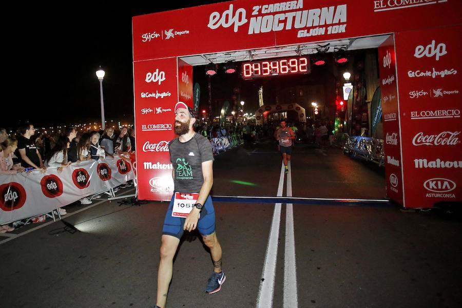  Carrera Nocturna Gijón 10K  Moha Bakkali y Esther Álvarez se impusieron en la prueba. 