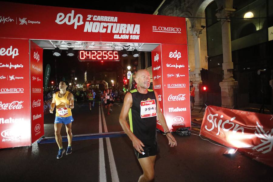  Carrera Nocturna Gijón 10K  Moha Bakkali y Esther Álvarez se impusieron en la prueba. 