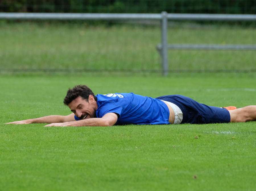 Fotos: Entrenamiento del Real Oviedo (24-09-2018)