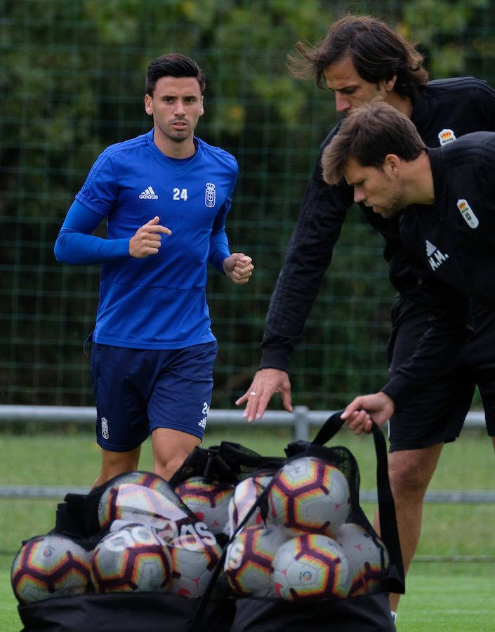 Fotos: Entrenamiento del Real Oviedo (24-09-2018)