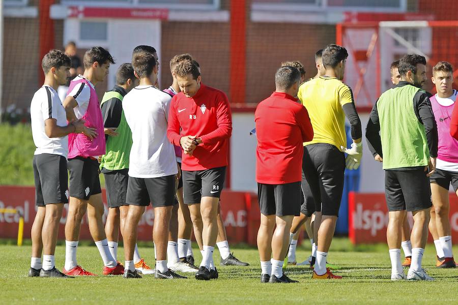 Fotos: Entrenamiento del Sporting