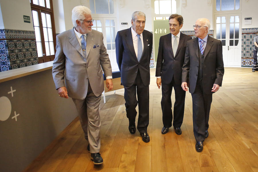 La institución ensalza a Torcuato Fernández-Miranda en sus nuevos locales