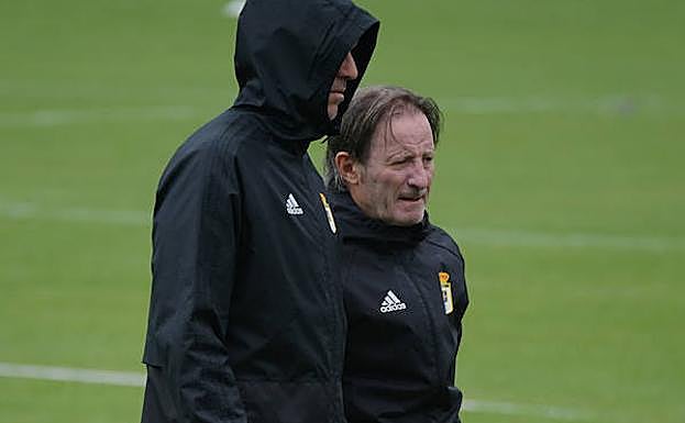 Anquela inicia la preparación del duelo en Alcorcón sin cinco jugadores