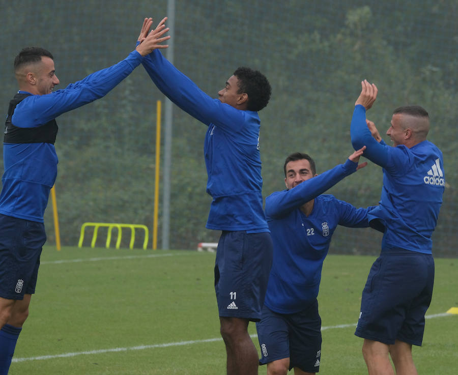 Fotos: Entrenamiento del Real Oviedo (26-09-2018)