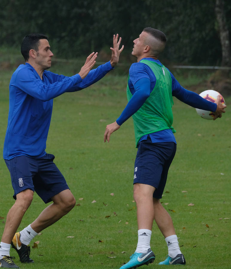 Fotos: Entrenamiento del Real Oviedo (26-09-2018)