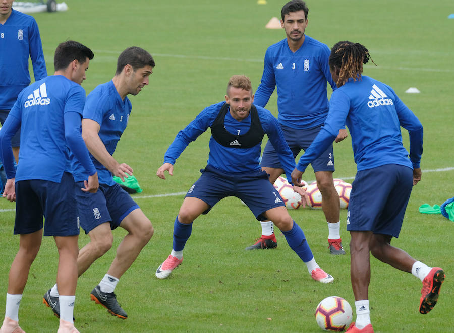 Fotos: Entrenamiento del Real Oviedo (26-09-2018)