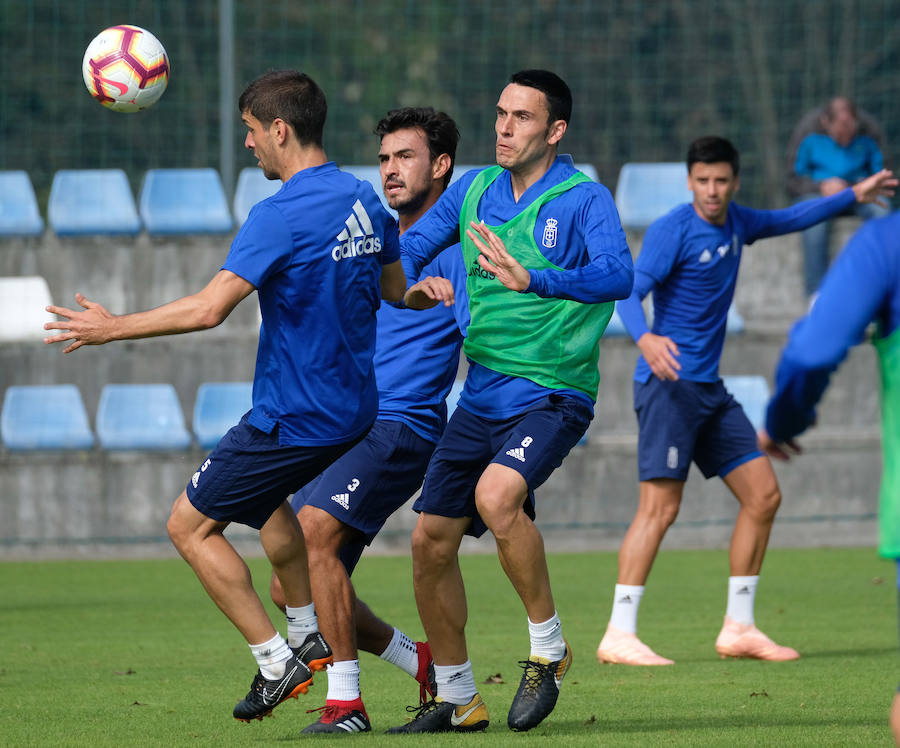 Fotos: Entrenamiento del Real Oviedo (26-09-2018)